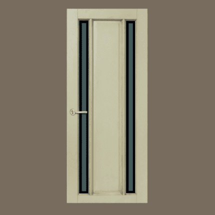 Деревянные двери коллекции Троя черные