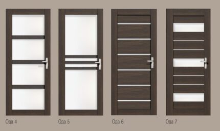 Деревянные двери коллекции Ода 7