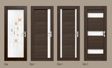Oda 3 коллекциясының ағаш есіктері