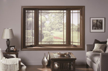 Деревянные окна из сосны и дуба