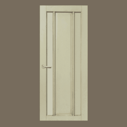 Деревянные двери коллекции Троя белые