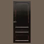 Wooden doors of the Style-M collection with glass