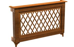 Накладки на радиаторы из массива сосны