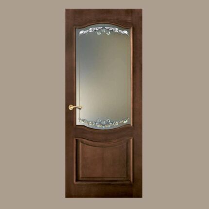 Деревянные двери коллекции Октава+со стеклом